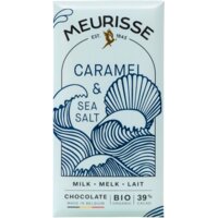 Meurisse Milk chocolate with caramel & sea salt