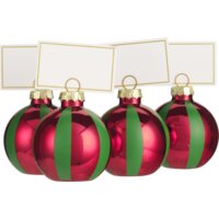 AH Excellent Naamkaarthouder kerstbal