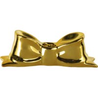 AH Excellent Kaarshouder strik goud