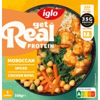 Iglo Protein moroccan spiced chicken bowl