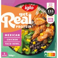 Iglo Protein Mexican chicken taco bowl