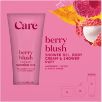 Care Berry blush shower gel giftset