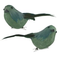 AH Excellent Vogeltje op clip groen