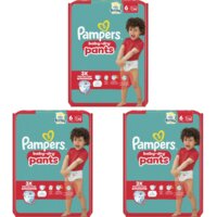 Pampers Baby dry pants luierbroek maat 6 4-pack
