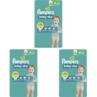 Pampers Baby dry luiers maat 7 4-pack