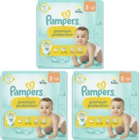 Pampers Premium protection luiers maat 3 4-pack