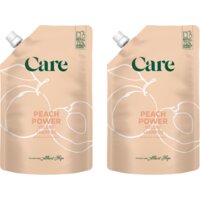 Care Peach power vol. shampoo refill 2-pack