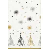 AH Excellent Tafellaken kerstboom wit