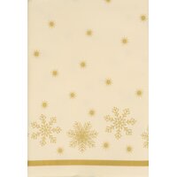 AH Excellent Tafellaken sneeuwvlok wit