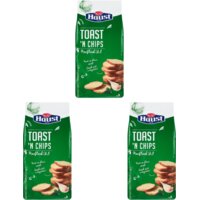 Haust Toast en chips knoflook 3-pack