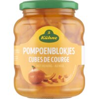 Kühne Pompoenblokjes met honing