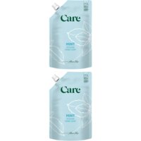 Care Mint hygiene hand soap refill 2-pack