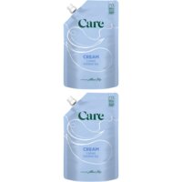 Care Cream shower gel refill 2-pack