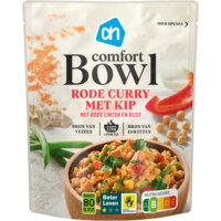 AH Comfort bowl rode curry met kip
