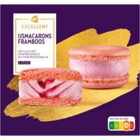 AH Excellent IJsmacarons framboos
