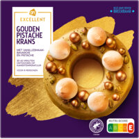 AH Excellent Gouden pistache krans