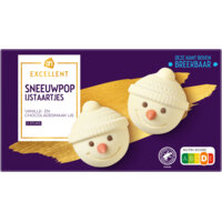 AH Excellent Sneeuwpop ijstaartjes