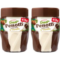 Duo Penotti Hazelnoot & vanille pasta 2-pack