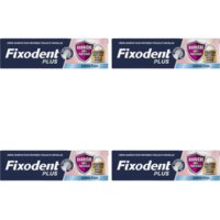 Fixodent Plus kleefpasta duo bescherming 4-pack