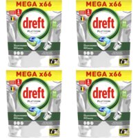 Dreft Platinum original vaatwastblt XXL 4-pack