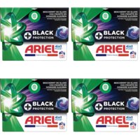 Ariel 4in1 pods+ black wasmiddelcap 4-pack
