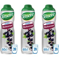 Teisseire Zero cassis siroop 3-pack