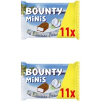 Bounty Minis repen uitdeelzak 2-pack
