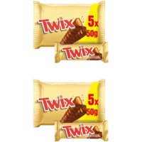 Twix Chocolade reep 5-pack 2-pack