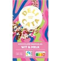 Delicata Chocolade hagelslag wit & melk