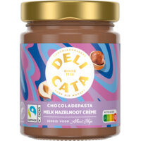 Delicata Chocoladepasta melk hazelnoot creme