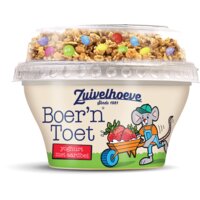 Zuivelhoeve Boer'n toet yoghurt met aardbei
