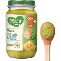 Olvarit Pasta, spinazie en zalm 8m+