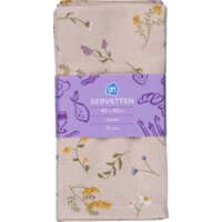 AH Servet linnen bloemen