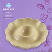 AH Sculpted eierdopje geel