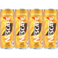 Nescafé Latte caramel 4-pack