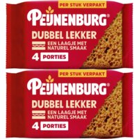 Peijnenburg Ontbijtkoek dubbel lekker 8-pack