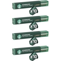 Starbucks Nespresso pike place lungo caps 4-pack