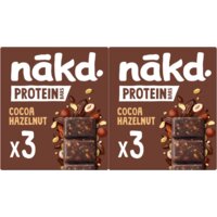 Nakd Protein bars cocoa hazelnut 2-pack