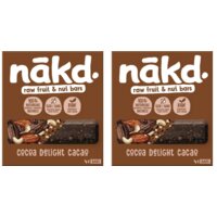Nakd Cocoa delight bars 2-pack