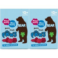 Bear Fruit mini's blauwe bes framboos 2-pack