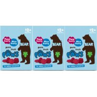 Bear Fruit mini's blauwe bes framboos 3-pack