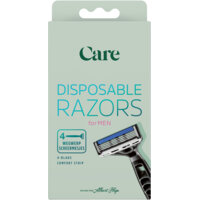 Care Disposable razors for men