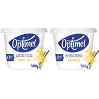 Optimel Magere kwark vanille 2-pack