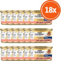 Gourmet Gold mousse met zalm 18-pack
