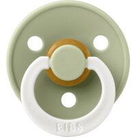 Bibs Glow in the dark fopspeen sage 2-pack