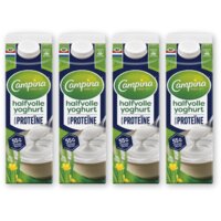 Campina Halfvolle yoghurt extra proteine 4-pack
