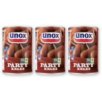 Unox Party knaks 3-pack