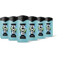Axe Aqua bergamot + fine fragrance sg 6-pack