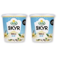 Arla Skyr vanille yoghurt 0% vet XL 2-pack