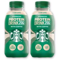 Starbucks Protein drink caffe latte coffee 2-pack